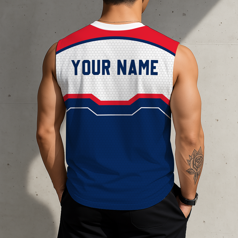 Limited Edition – Customized NBA Washington Wizards Men’s Tank Top - Image 2