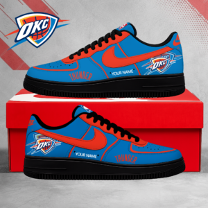 Limited Edition – Customized NBA Oklahoma City Thunder Af1 Sneakers
