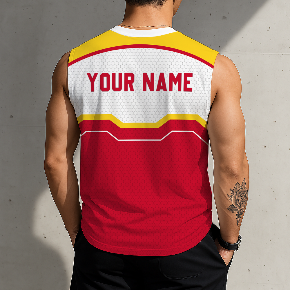 Limited Edition – Customized NBA Houston Rockets Men’s Tank Top - Image 2