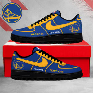 Limited Edition – Customized NBA Golden State Warriors Af1 Sneakers