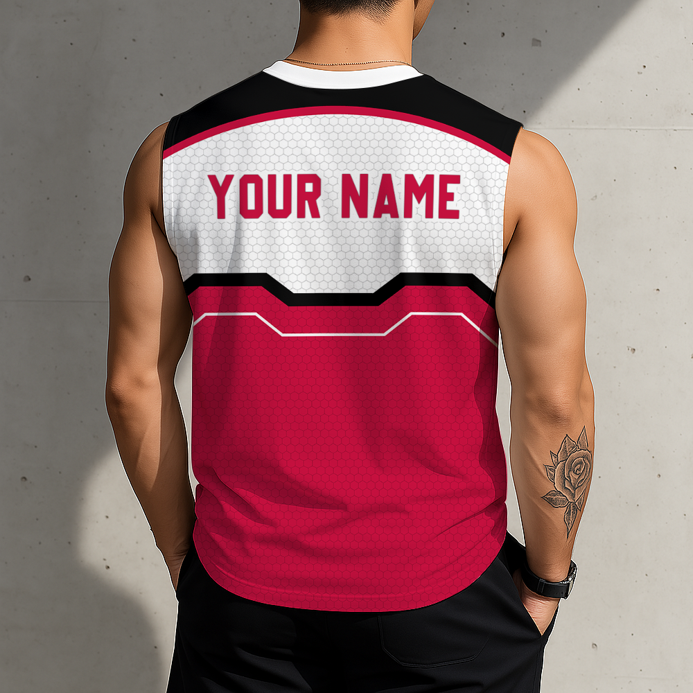 Limited Edition – Customized NBA Chicago Bulls Men’s Tank Top - Image 2