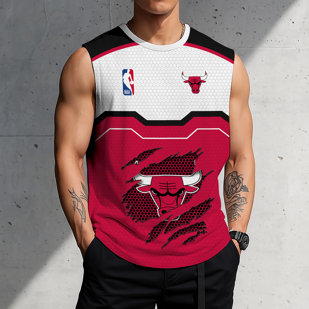 Limited Edition – Customized NBA Chicago Bulls Men’s Tank Top