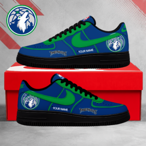 Limited Edition – Customized NBA Minnesota Timberwolves Af1 Sneakers