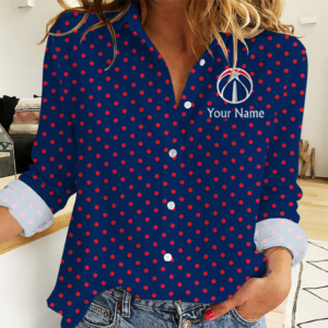 Limited Edition – Customized NBA Washington Wizards Women Casual Shirt For Fan