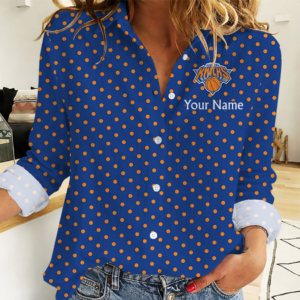 Limited Edition – Customized NBA New York Knicks Women Casual Shirt For Fan