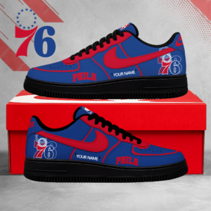 Limited Edition – Customized NBA Philadelphia 76Ers Af1 Sneakers