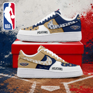 Limited Edition – Customized NBA New Orleans Pelicans Af1 Sneakers