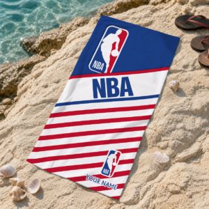 Limited Edition – Customized NBA National Basketball Association Beach Towel For Fan