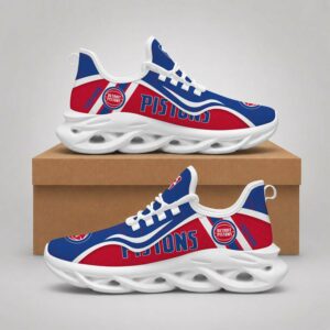 Limited Edition – Customized NBA Detroit Pistons Max Soul Shoes