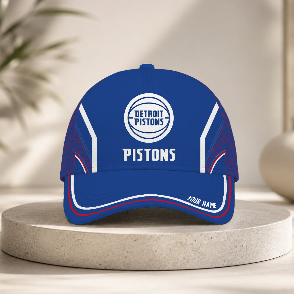 Limited Edition – Customized NBA Detroit Pistons Classic Cap - Image 2