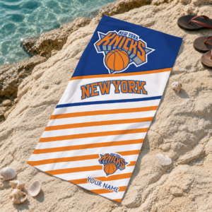 Limited Edition – Customized NBA New York Knicks Beach Towel For Fan