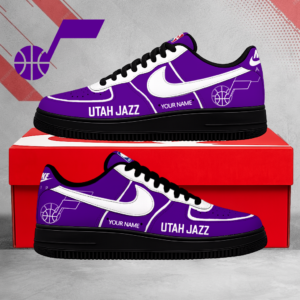 Limited Edition – Customized NBA Utah Jazz Af1 Sneakers