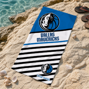 Limited Edition – Customized NBA Dallas Mavericks Beach Towel For Fan