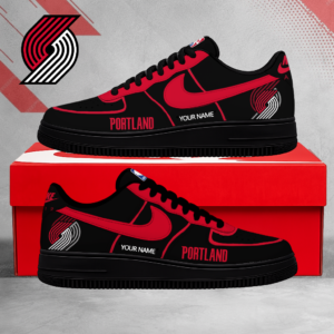 Limited Edition – Customized NBA Portland Trail Blazers Af1 Sneakers