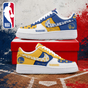 Limited Edition – Customized NBA Golden State Warriors Af1 Sneakers