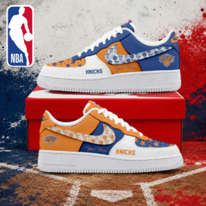 Limited Edition – Customized NBA New York Knicks Af1 Sneakers