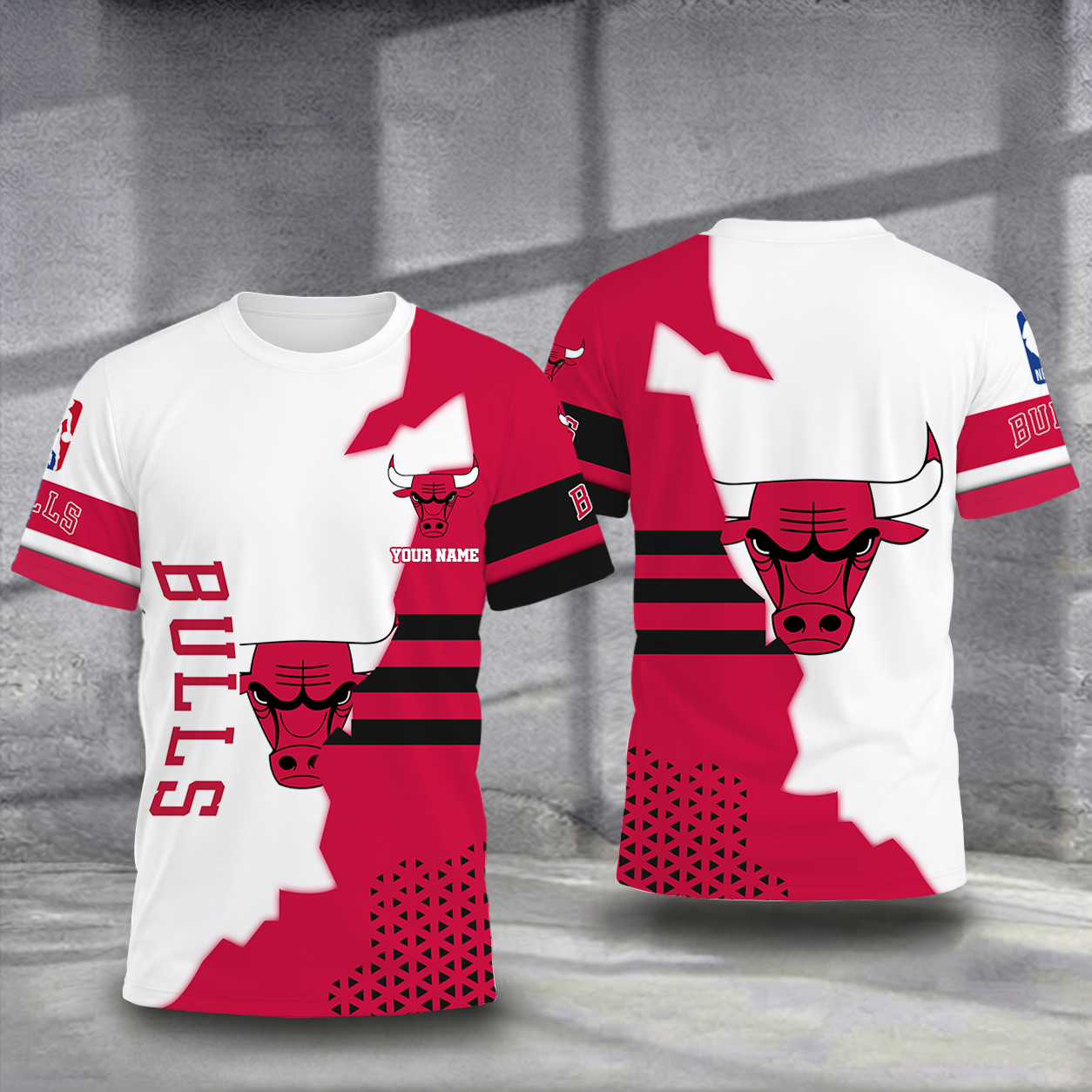 Limited Edition – Customized NBA Chicago Bulls T-Shirt
