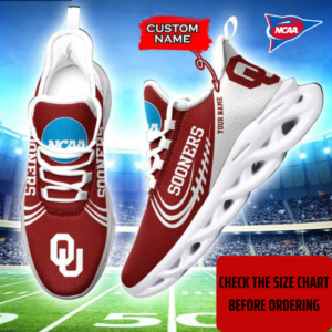 Limited Edition – Customized NCAA Oklahoma Sooners Max Soul Sneakers