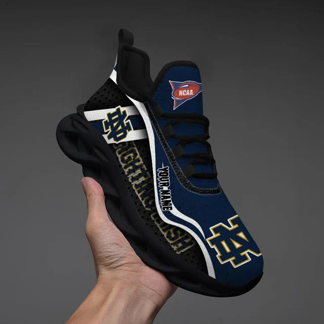 Limited Edition – Customized NCAA Notre Dame Fighting Irish Max Soul Sneakers - Image 2