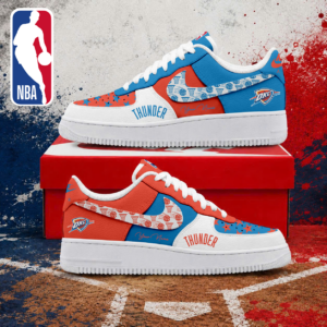 Limited Edition – Customized NBA Oklahoma City Thunder Af1 Sneakers