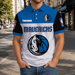 Limited Edition – Customized NBA Dallas Mavericks Polo Shirt