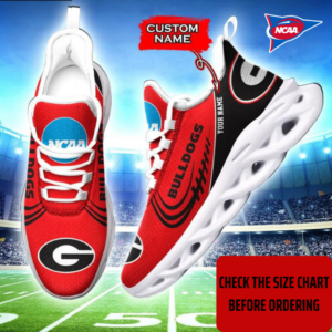 Limited Edition – Customized NCAA Georgia Bulldogs Max Soul Sneakers