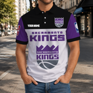 Limited Edition – Customized NBA Sacramento Kings Polo Shirt