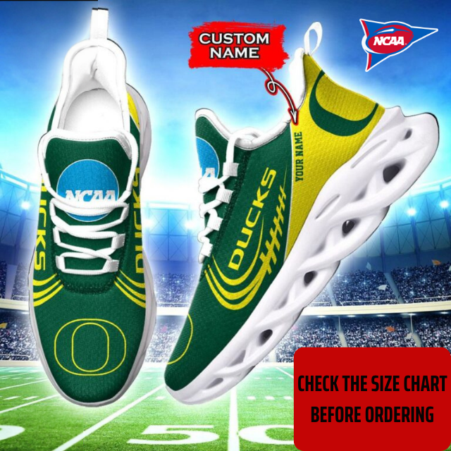 Limited Edition – Customized NCAA Oregon Ducks Max Soul Sneakers