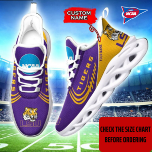 Limited Edition – Customized NCAA Lsu Tigers Max Soul Sneakers