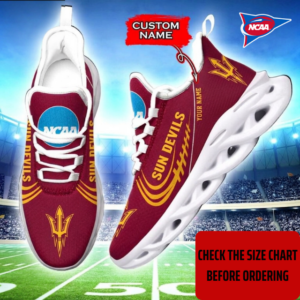 Limited Edition – Customized NCAA Arizona State Sun Devils Max Soul Sneakers