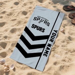 Limited Edition – Customized NBA San Antonio Spurs Beach Towel For Fan