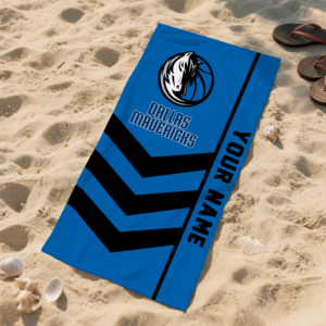 Limited Edition – Customized NBA Dallas Mavericks Beach Towel For Fan