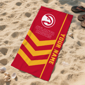 Limited Edition – Customized NBA Atlanta Hawks Beach Towel For Fan