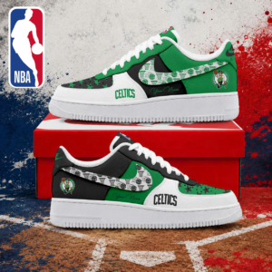 Limited Edition – Customized NBA Boston Celtics Af1 Sneakers