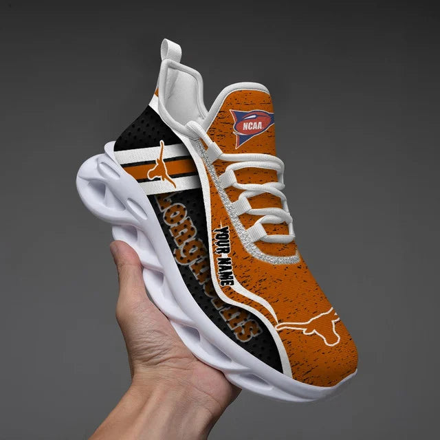Limited Edition – Customized NCAA Texas Longhorns Max Soul Sneakers