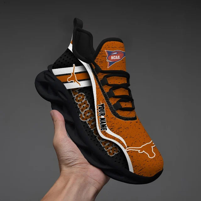 Limited Edition – Customized NCAA Texas Longhorns Max Soul Sneakers - Image 2