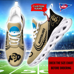 Limited Edition – Customized NCAA Colorado Buffaloes Max Soul Sneakers