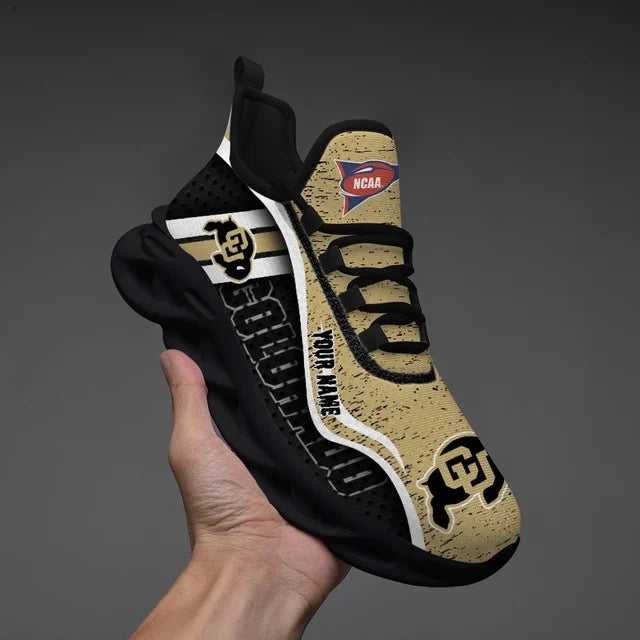 Limited Edition – Customized NCAA Colorado Buffaloes Max Soul Sneakers - Image 2