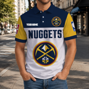 Limited Edition – Customized NBA Denver Nuggets Polo Shirt