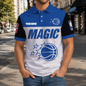 Limited Edition – Customized NBA Orlando Magic Polo Shirt