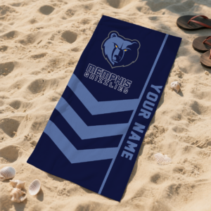 Limited Edition – Customized NBA Memphis Grizzlies Beach Towel For Fan