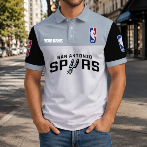 Limited Edition – Customized NBA San Antonio Spurs Polo Shirt