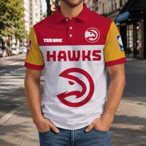 Limited Edition – Customized NBA Atlanta Hawks Polo Shirt
