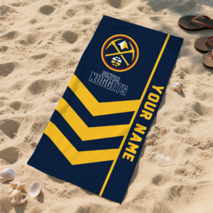 Limited Edition – Customized NBA Denver Nuggets Beach Towel For Fan