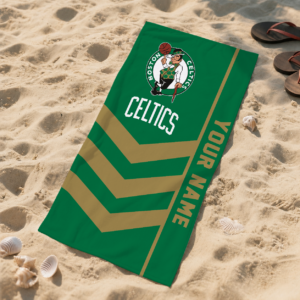 Limited Edition – Customized NBA Boston Celtics Beach Towel For Fan
