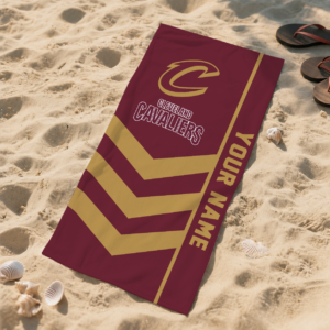 Limited Edition – Customized NBA Cleveland Cavaliers Beach Towel For Fan