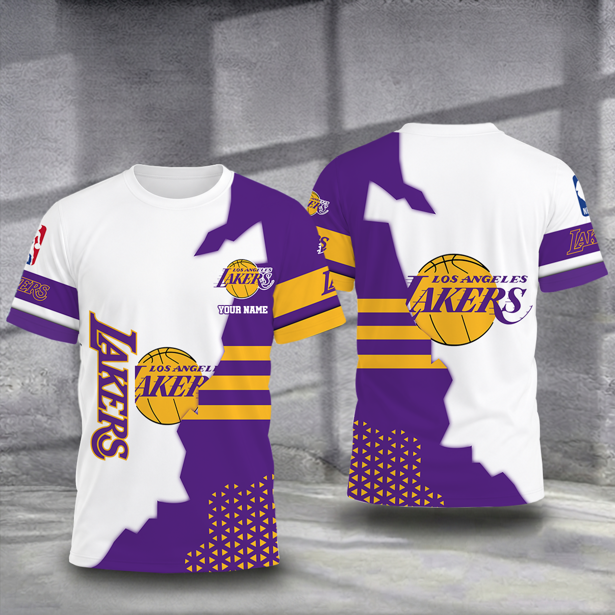 Limited Edition – Customized NBA Los Angeles Lakers T-Shirt