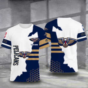 Limited Edition – Customized NBA New Orleans Pelicans T-Shirt