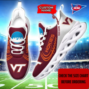 Limited Edition – Customized NCAA Virginia Tech Hokies Max Soul Sneakers