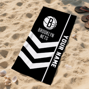 Limited Edition – Customized NBA Brooklyn Nets Beach Towel For Fan